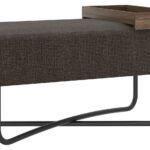 Ace Brown and Black 36″ Bench – Stylish and Versatile Seating