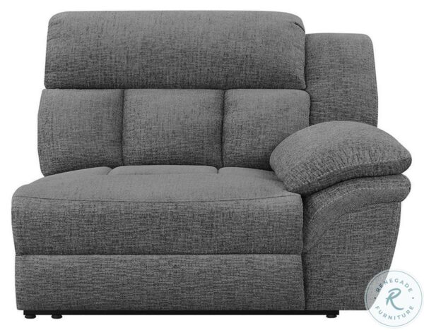 Bahrain Charcoal Power Reclining 3 Seater Home Theater11