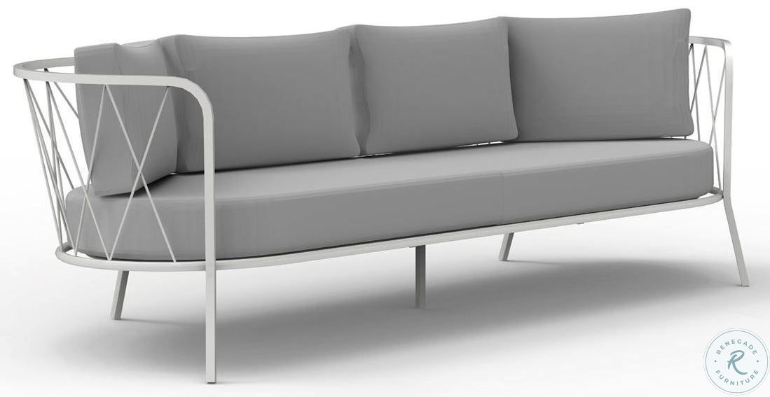 Dasy White Outdoor Sofa1