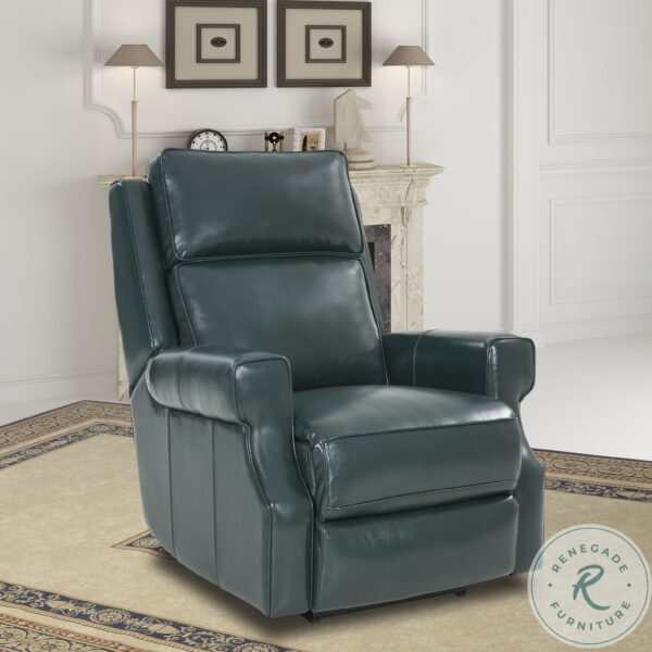 Durham Highland Emerald Leather Power Recliner2 scaled