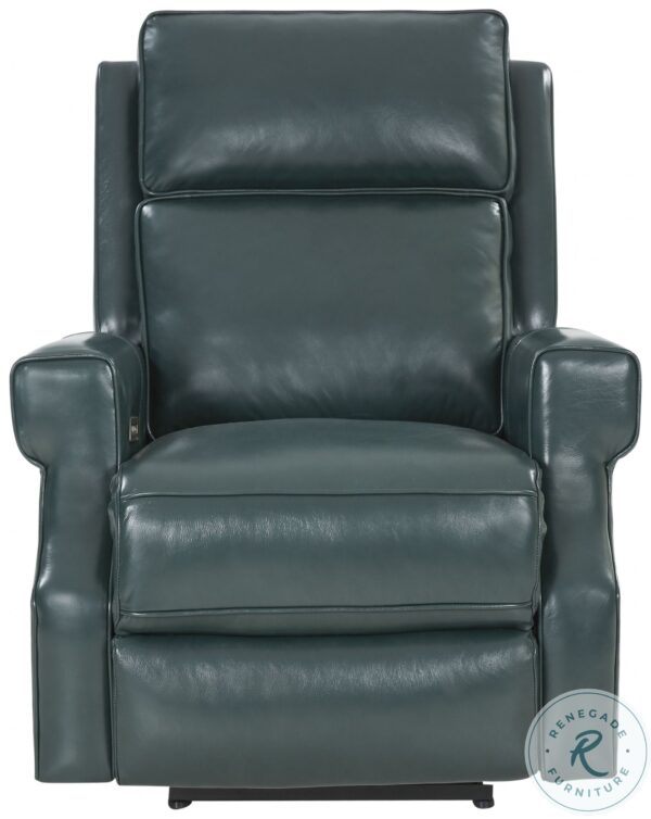 Durham Highland Emerald Leather Power Recliner3 scaled