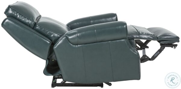 Durham Highland Emerald Leather Power Recliner4 scaled