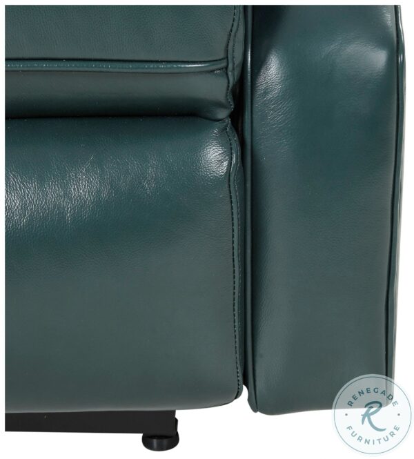 Durham Highland Emerald Leather Power Recliner8 scaled