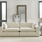 Elyza Linen Modular Loveseat – Stylish & Comfortable Seating