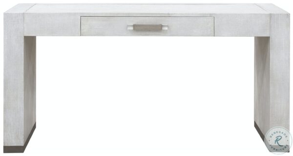 French Grey Linen Writing Desk5 1 scaled
