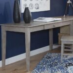 Home Accents Taupe Gray 60″ Writing Table – Stylish and Functional