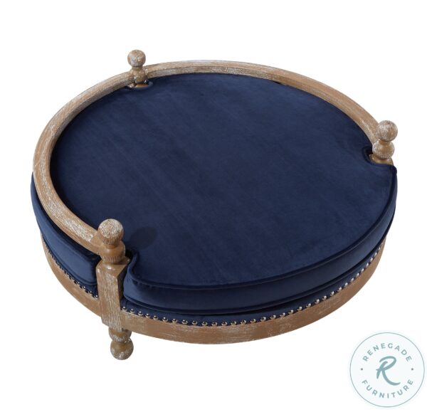 Hound Navy Pet Bed4 scaled
