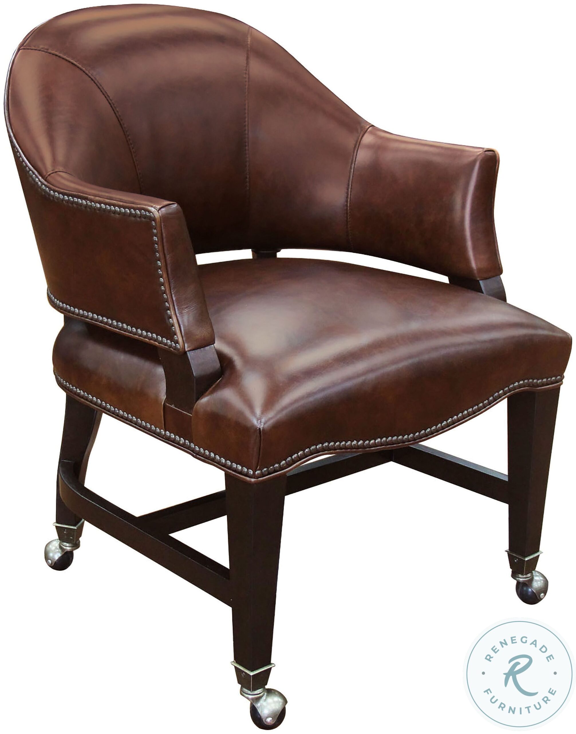 Luxury Joker Game Chair in Isadora Nut Leather