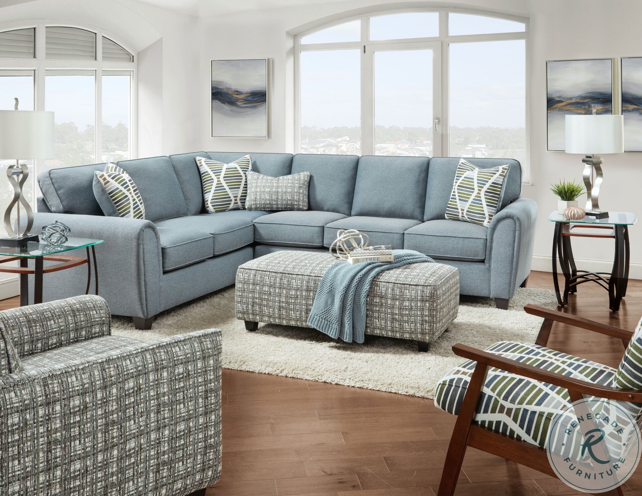 Modern Macarena Sectional Sofa – Stylish, Comfortable, Durable