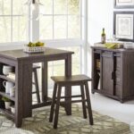 Madison County Barnwood 3 Piece Counter Height Dining Set