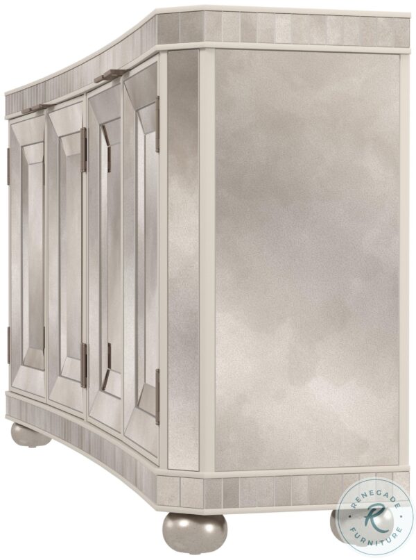 Moiselle Antique Mirror And Silverleaf 4 Door Server4 scaled