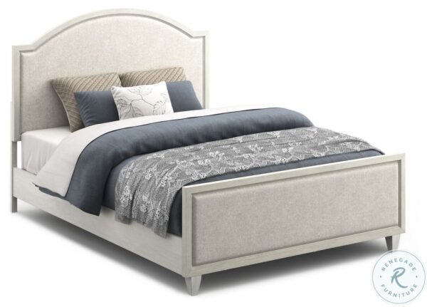 Newport Off Whites Upholstered Panel Bedroom Set4