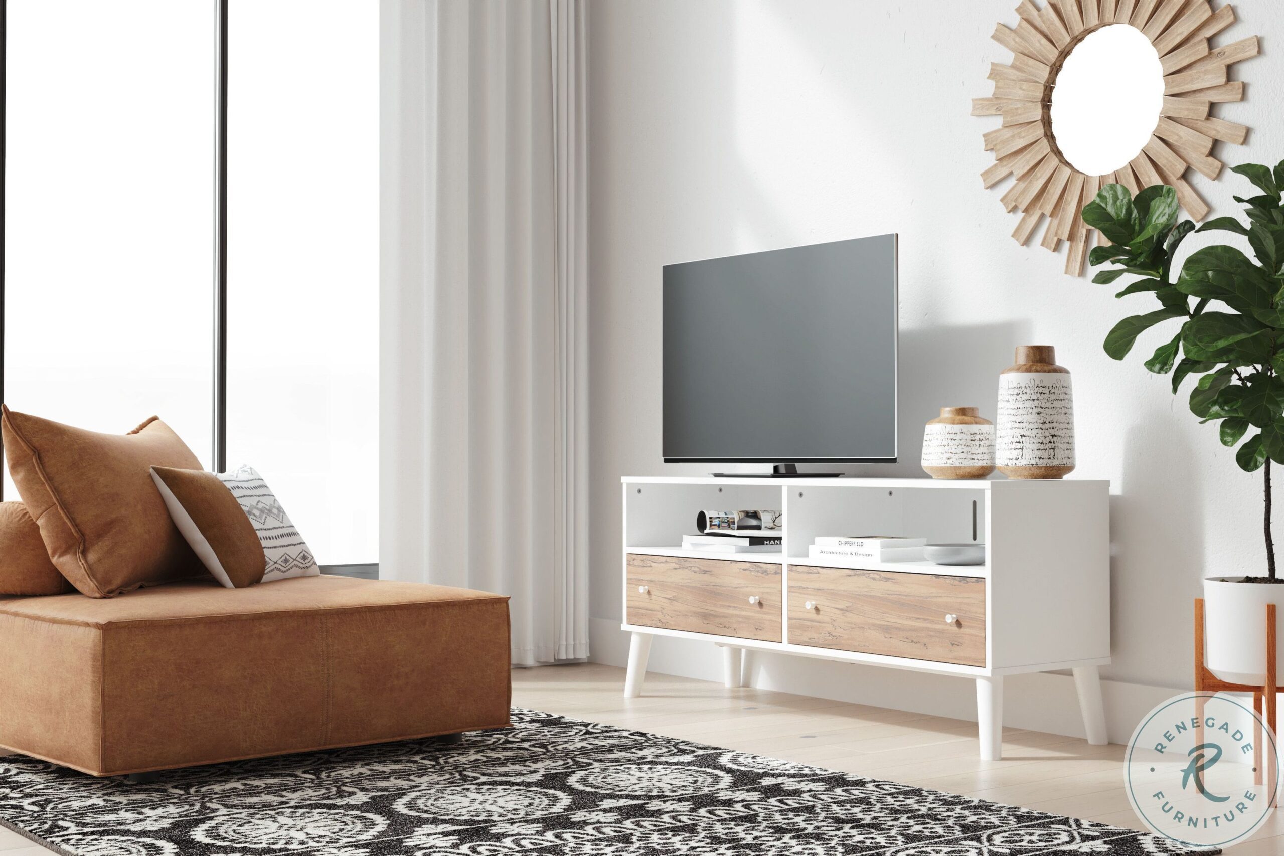 Piperton Two-Toned Medium TV Stand