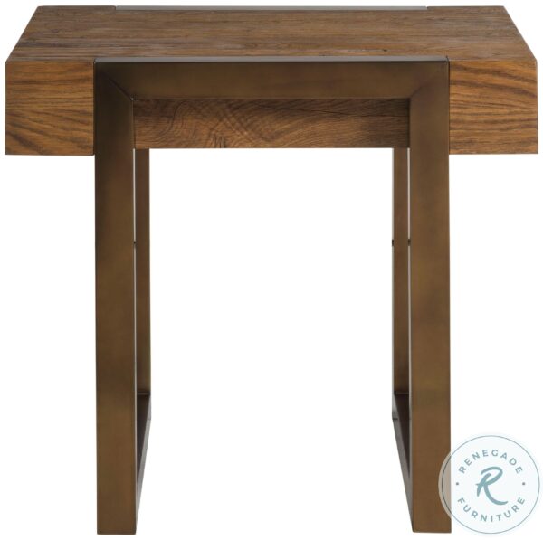Signature Designs Honey Brown And Bronze Canto End Table4 scaled