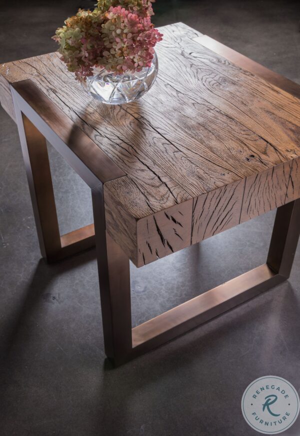 Signature Designs Honey Brown And Bronze Canto End Table5 scaled