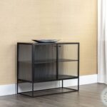 Parsons Black Small Sideboard – Elegant Storage Solution