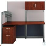 Office-in-an-Hour Straight Workstation – Fast Setup & Storage