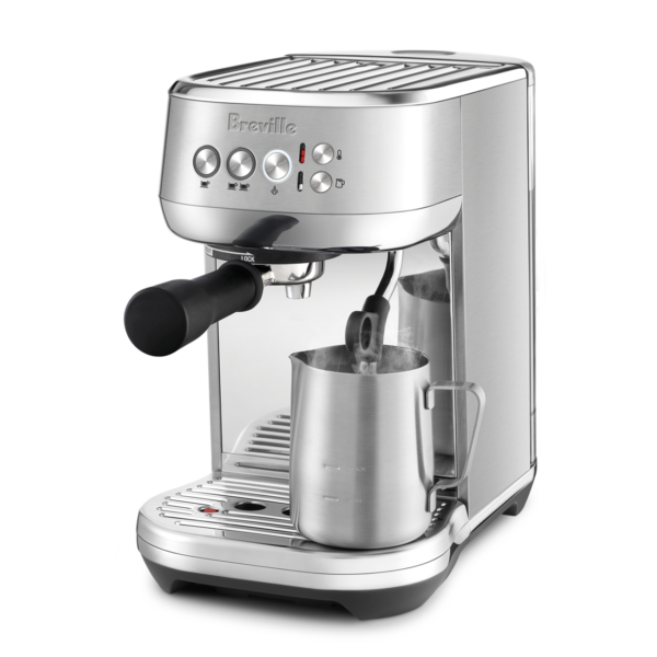 Breville The Bambino Plus Espresso Machine, Stainless Steel-BES500